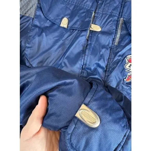 VTG 90s Iowa State Cyclones NCAA Logo Athletic Jacket Men XL College Windbreaker - Picture 6 of 8